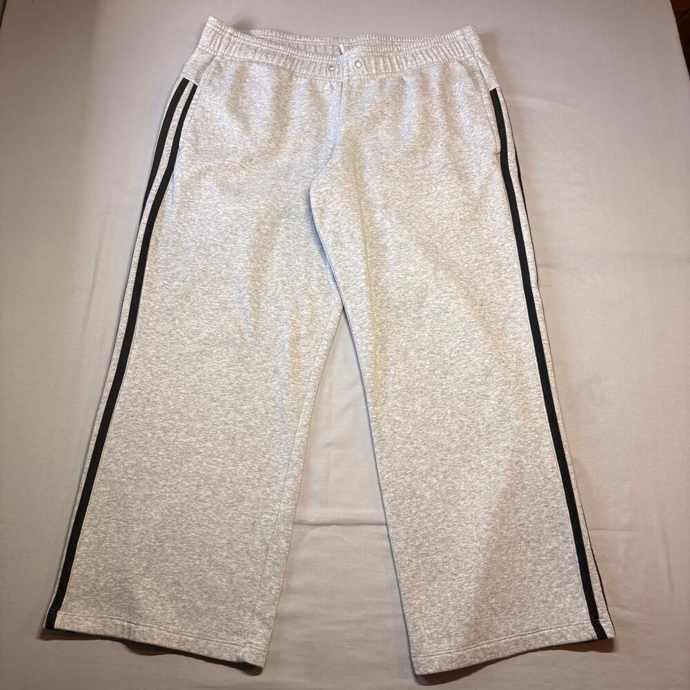 womens light grey baggy adidas sweat pants
